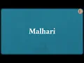 Malhari (Lyrics) - Sanjay Leela Bhansal, Vishal Dadlani