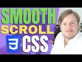 How to Add Smooth Scroll in HTML and CSS