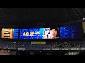 岩嵜翔 投手 ｢Mr.Children  足音 〜Be Strong｣ 登場曲 オリックス･バファローズ選手 ビジョン映像 PV 演出 ヘッドショット @ 京セラドーム 2025