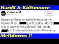 Hard8 and KidSmoove Meltdowns on Twitter WOW
