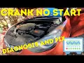 2013 HYUNDAI ELANTRA 1 8L CRANK NO START - CORRELATION TO THE RESCUE