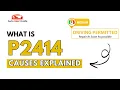 What is P2414 Engine Error Code Causes Explained