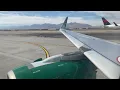 4K SCENIC TAKEOFF! - Frontier Airlines A321neo pushback, taxi, and takeoff from Salt Lake City (SLC)