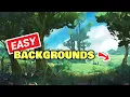 HOW TO PAINT SIMPLE ENVIRONMENTS plus free brushes