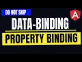 5 Property Binding - Data Binding Angular In Depth Hindi