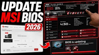 How to update MSI Motherboard BIOS in 2026