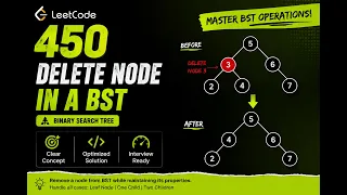 LeetCode 450 Delete Node in a BST Binary Search Tree C Solution