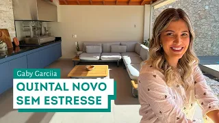 Reforma de quintal: novos revestimentos e decoração para área externa