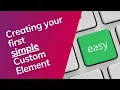 How to create your first simple Custom Element in Kontent