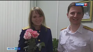 Омские следователи отмечают профессиональный праздник