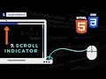 Scroll Down Indicator using HTML CSS Website Design Tutorials