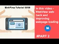 2 WebView in android studio Full Tutorial Series WebView WebSite Back Improving page loading