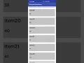Recyclerview android example demo