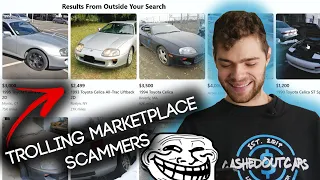 Trolling Creators of Fake Ads on Facebook Marketplace Supra Scams