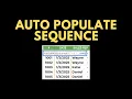Automatically Generate Number Sequences in Google Sheets