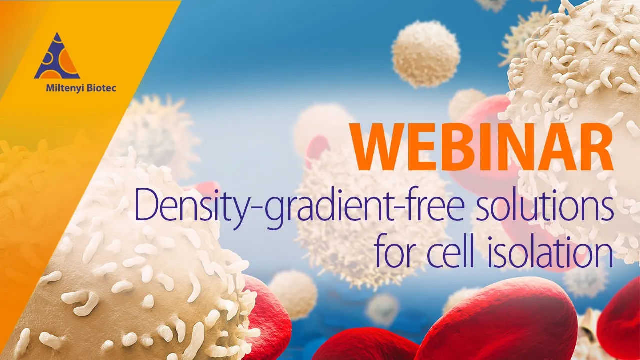 Density-gradient-free solutions for cell isolation [WEBINAR]
