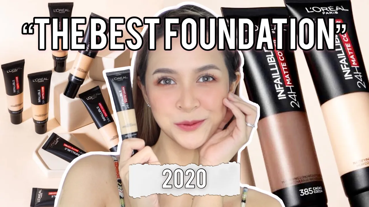 NEW L'OREAL INFALLIBLE FRESH WEAR 24HR FOUNDATION: FIRST IMPRESSION, REVIEW & DEMO! | JuicyJas. 