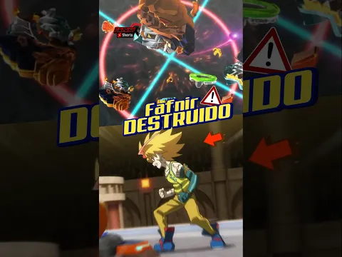 Cuando FAFNIR fué DESTRUIDO en BEYBLADE BURST...