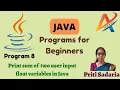 Java Programming Tutorial Printing Sum of User-Input Float Variables - Interactive Coding