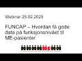 Download Lagu FUNCAP – Hvordan få gode data på funksjonsnivået til ME-pasienter