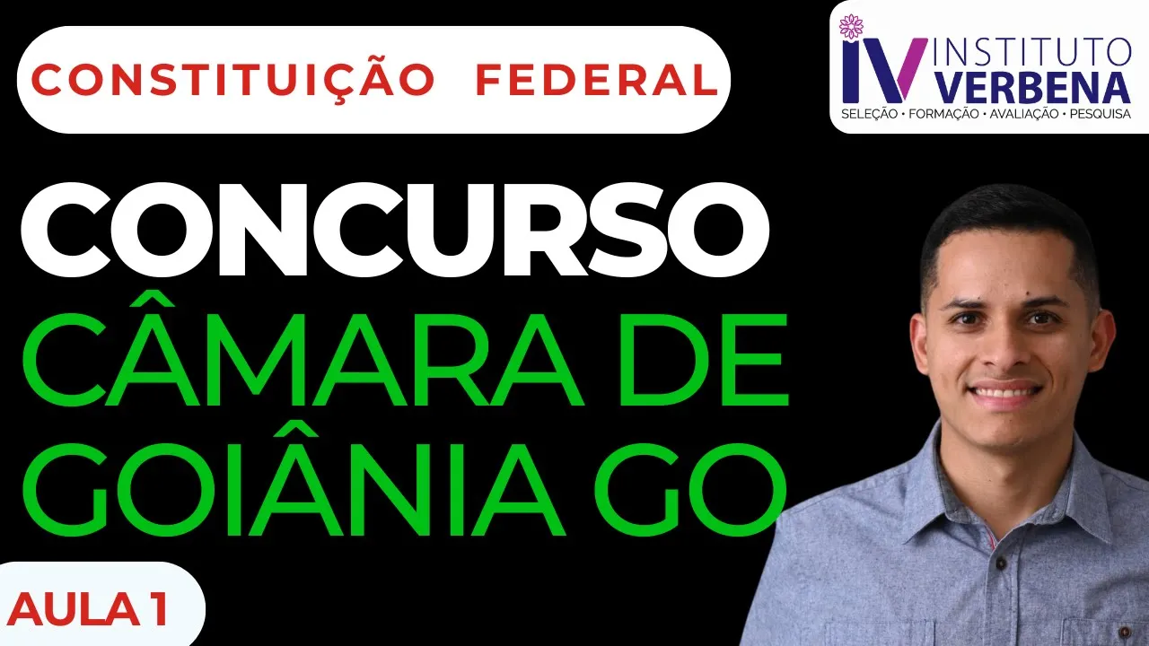 QUESTÕES DE 1 A 4 SOBRE CONSTITUIÇÃO FEDERAL DE 1988 Questões Instituto Verbena 2026 parte 1