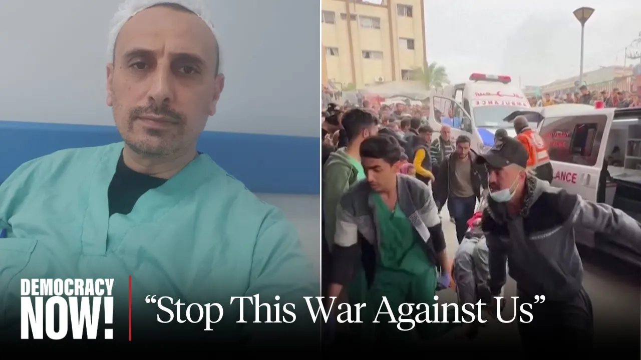 Gaza Doctor Begs for World's Help as Hunger & Disease Spread