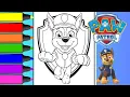 Pups On The Go Coloring Pages For Kids Who Love Paw Patrol
