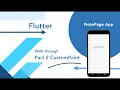Flutter Walkthrough NotePage - CustomPaint