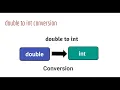 double to int conversion in java How to convert a double to int in Java
