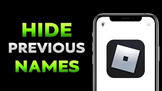 How To Hide Previous Roblox Usernames