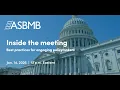Inside the meeting Best practices for engaging policymakers