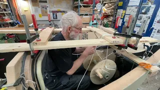 Testing the functional drum winch. The result was not was I was hoping for.