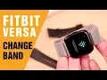 Fitbit versa review how to change Oitom bands