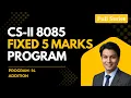 8085 Program Add 2 Decimal BCD Numbers HSC Board CS-II 2026 IMP
