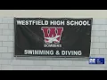 Westfield High School swim team pay tribute to Navy SEAL Christopher Chambers