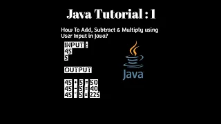 How To Add Subtract and Multiply in Java Using Scanner Input