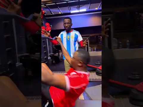 SEMAJI AIBUKIA GYM KUJIFUA BAADA YA KUMKANDA AZAM😂