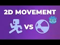 Platform movement in Godot RigidBody2D vs KinematicBody2D tutorial