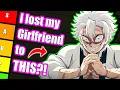 Ranking DEMON SLAYER Characters on Who Would Steal Your Girlfriend Tier List