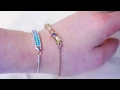 Avon Modern Gems Bracelet Pastel Pave Bracelet Product Demo
