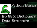 Python Basics Tutorial Data Structures Dictionaries