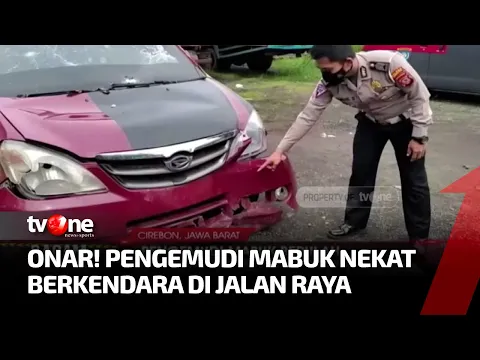 Mabuk, Pengemudi Minibus Mengamuk dan Tabrak Dua Pemotor di Cirebon