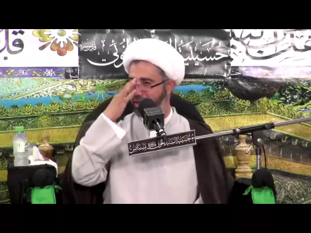 مع الزوار إجت فاطمة لبغداد سماحة الشيخ مصطفى الموسى