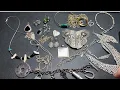 Jewelry Haul of 14K Sterling Silver More Silpada Art Nouveau Fetish Necklace