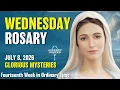 Wednesday Rosary Glorious Mysteries of the Rosary July 8 2026 VIRTUAL ROSARY
