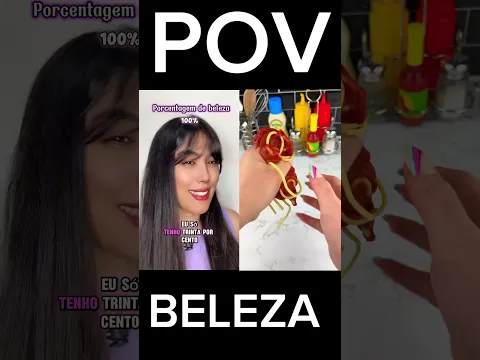 Você tem uma porcentagem beleza e…#slime #shorts