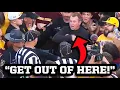 Fans storm as refs get Arizona State coach Kenny Dillingham to continue game vs BYU a breakdown