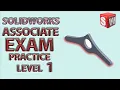 SOLIDWORK PRACTICE PROBLEM LEVEL 1 13 CSWA