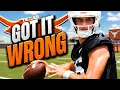 College Football Has Arch Manning All Wrong