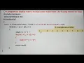 Nesting of loops with example in C part 12 chapter 10 in Tamil unit 3 A Jaya Mabel Rani